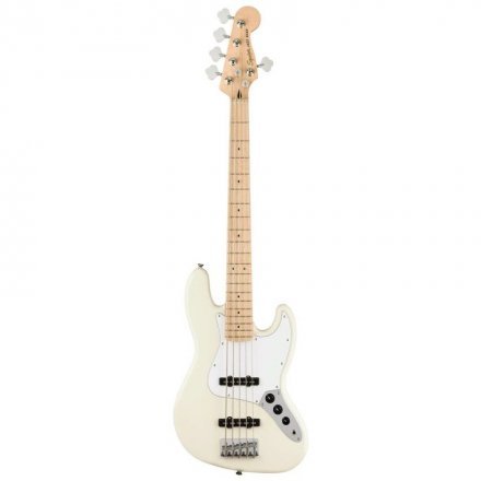 Бас-гитара Squier by Fender Affinity Series Jazz Bass V Mn Olympic White - Фото №157180