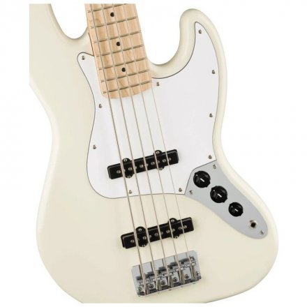 Бас-гитара Squier by Fender Affinity Series Jazz Bass V Mn Olympic White - Фото №157181