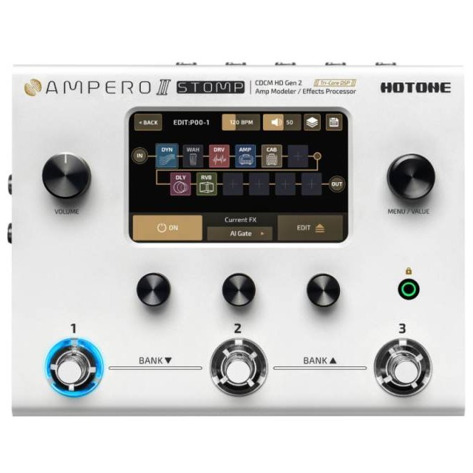 Гитарный процессор Hotone Audio Ampero Ii Stomp