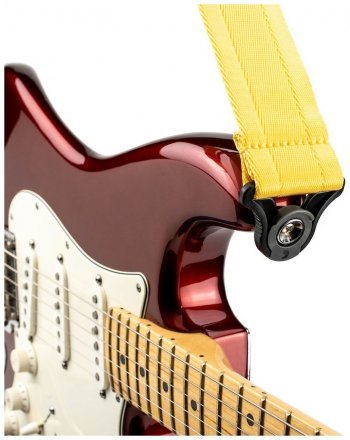 Гітарний ремінь D&#039;Addario 50BAL07 Auto Lock Guitar Strap (Mellow Yellow) - Фото №125767