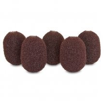 Rycote Lavalier Foams Brown (1 packs of 5)