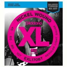 D'Addario EXL170BT XL Balanced Tension Bass Reg Light 45-107