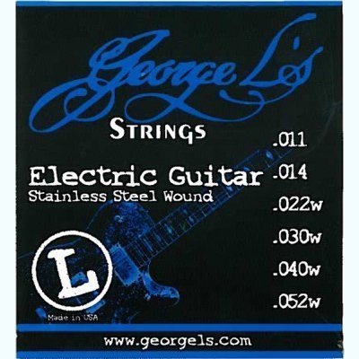 Струны для электрогитары George L'S L STAINLESS SET Струны для электрогитары George L'S L STAINLESS SET