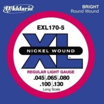 D'Addario EXL170-5SL XL Regular Light 5 String 45-130