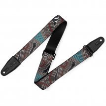 Levy's MP2DU-001 2″ Down Under Series Poly Guitar Strap - Bird and Snake