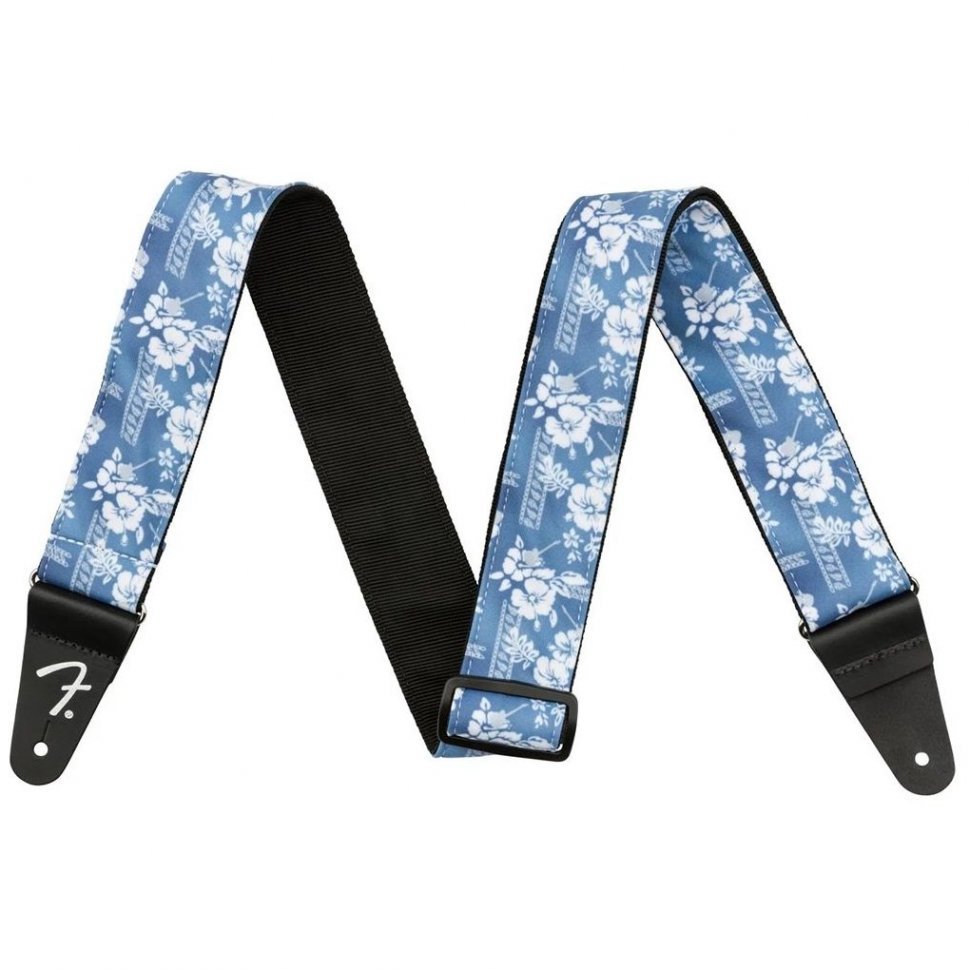 Гітарний ремінь Fender Strap 2" Hawaiian Straps Blue Floral
