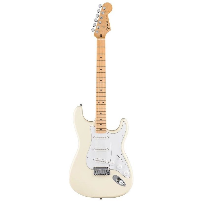 Електрогітара Fender Standard Stratocaster MN Olympic White