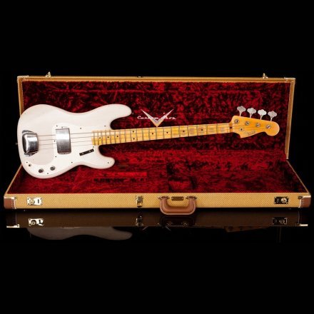 Бас-гитара Fender Custom Shop 1959 Precision Bass Journeyman Relic Aged White Blonde - Фото №140162