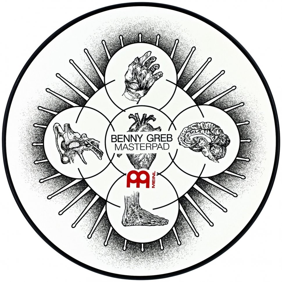 Тренувальний пед для рук Meinl MPP-12-BG