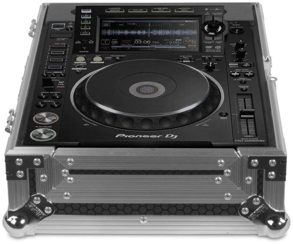 Кейс для DJ обладнання UDG Ultimate FlightCase Multi Format CDJ /MIXER Silver (U92021SL)