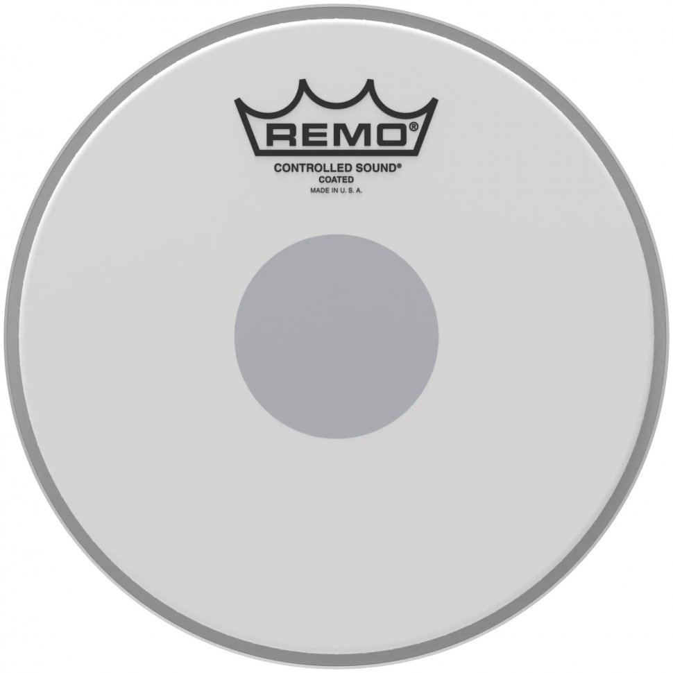 Пластик для тома Remo Controlled Sound Coated Black Dot CS-0108-10