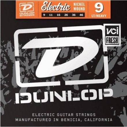 Струны для электрогитары Dunlop DEN0946 Electric Light Heavy Bottom 9 - Фото №17875