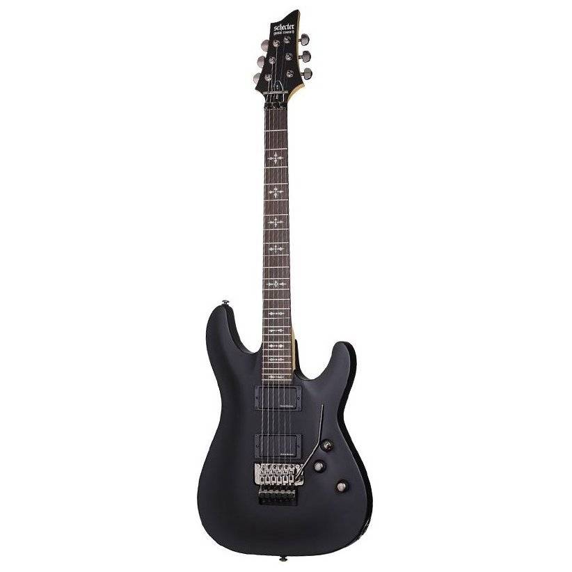 Электрогитара Schecter Demon-6 FR SBK - купить Электрогитары (6