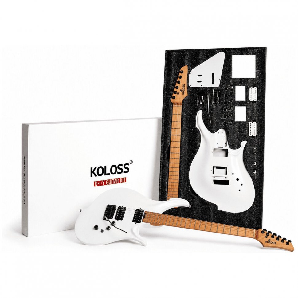 Электрогитара Koloss GT-4M WH DIY KIT Электрогитара Koloss GT-4M WH DIY KIT