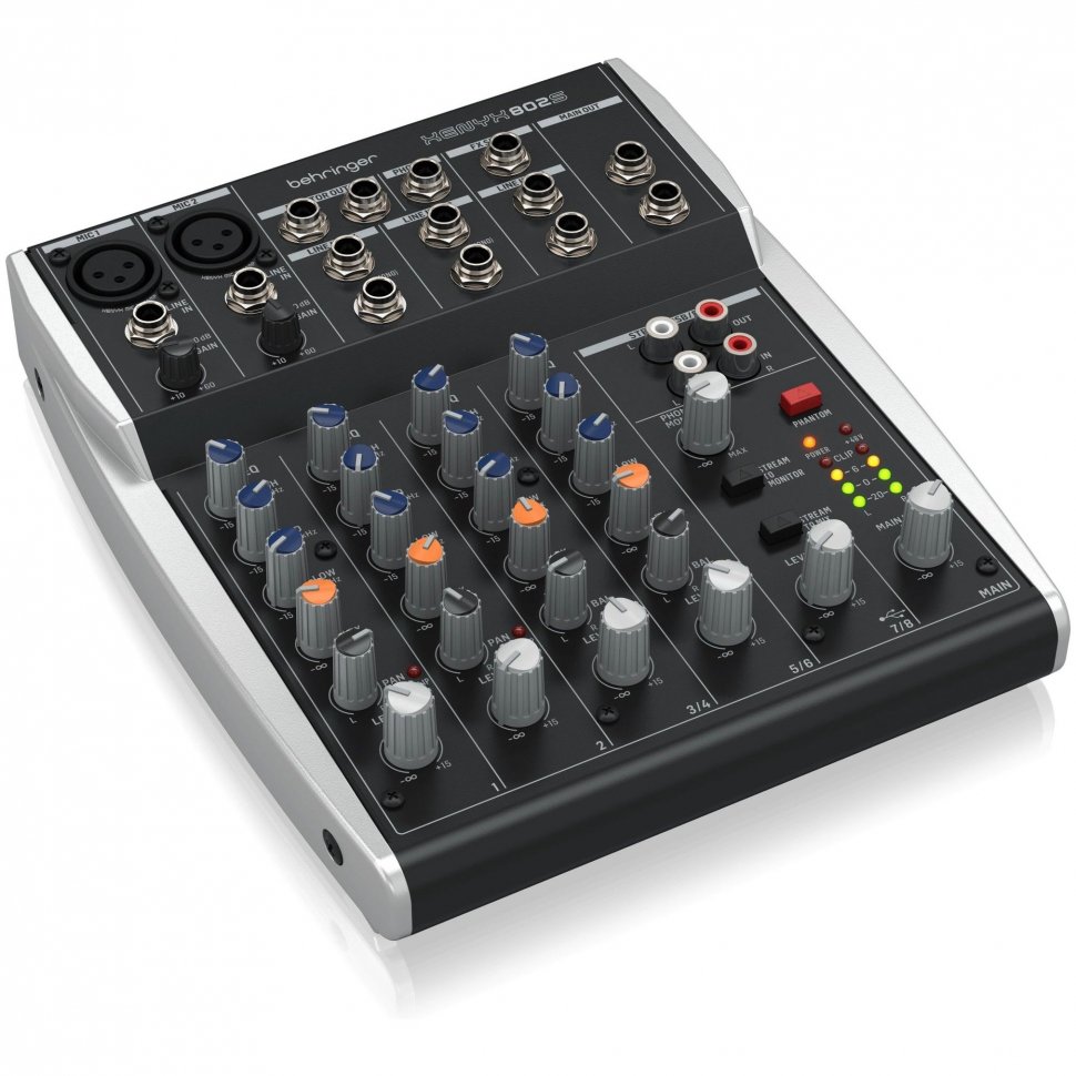 Аналоговый микшерный пульт Behringer XENYX 802S
