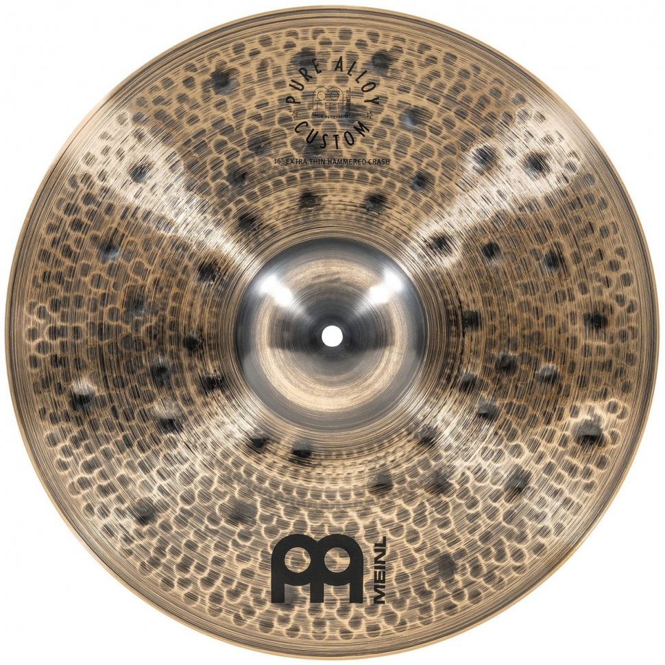 Тарелки Crash Meinl PAC16ETHC Pure Alloy Custom Extra Thin Hammered Crash 16"