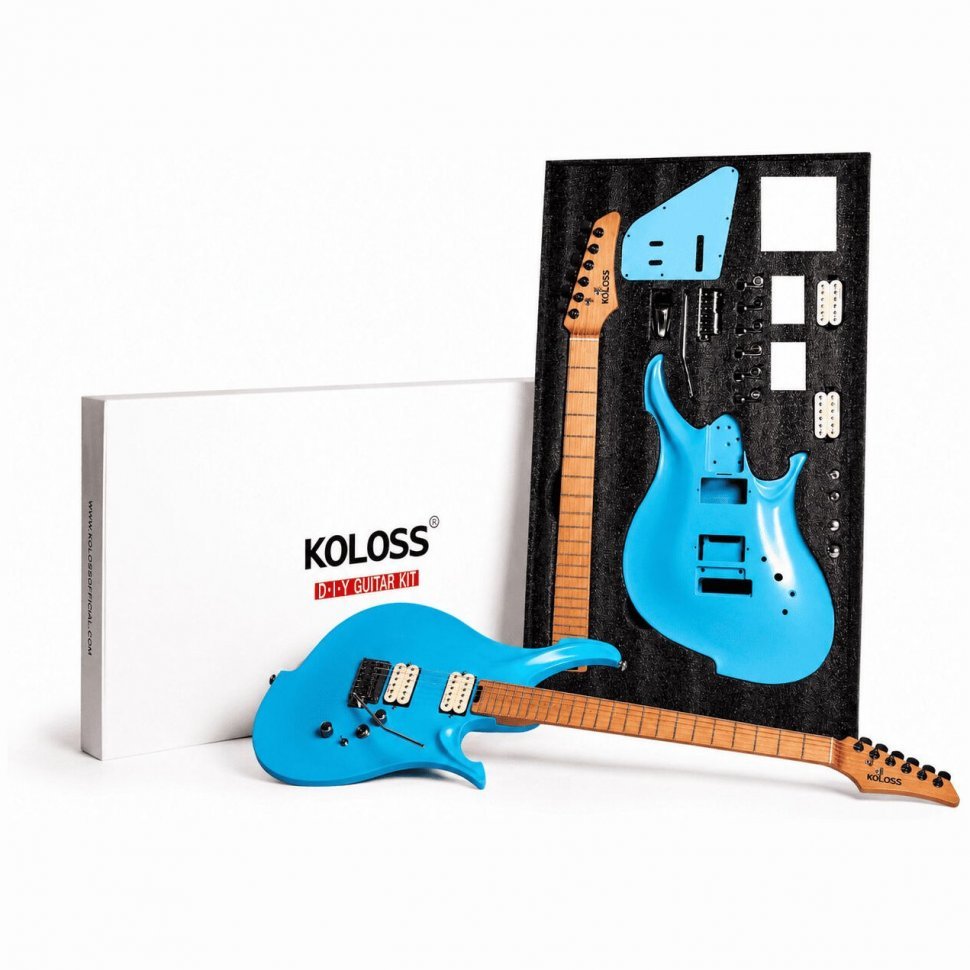 Электрогитара Koloss GT-4M BL DIY KIT Электрогитара Koloss GT-4M BL DIY KIT
