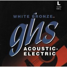 GHS Strings WB-L White Bronze