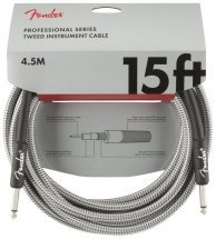 Fender CABLE PROFESSIONAL SERIES 15 'WHITE TWEED
