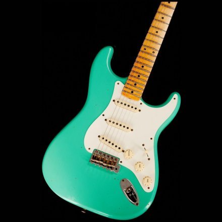 Электрогитара Fender Custom Shop Limited Edition 1957 Stratocaster Journeyman Relic Aged Sea Foam Green - Фото №140174