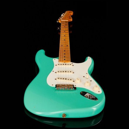 Электрогитара Fender Custom Shop Limited Edition 1957 Stratocaster Journeyman Relic Aged Sea Foam Green - Фото №140175