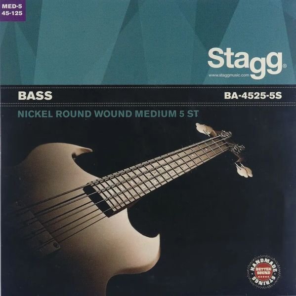 Струни для бас-гітари Stagg BA-4525-5S
