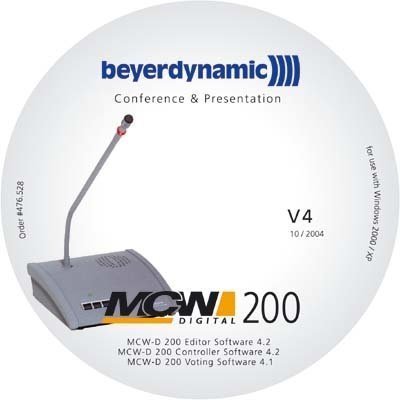 Программное обеспечение Beyerdynamic MCW-D 200 Controller 4.x So - Фото №69452