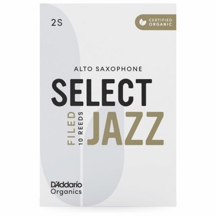 Трость для саксофона альт Rico D&#039;ADDARIO ORGANIC SELECT JAZZ - ALTO SAX FILED 2S (1 шт.) - Фото №156942