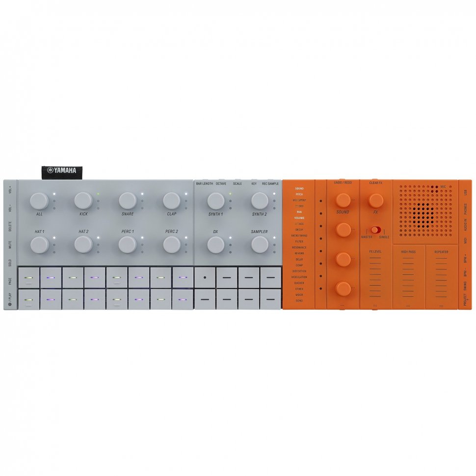 Синтезатор Yamaha SEQTRAK (Orange) w/Bluetooth