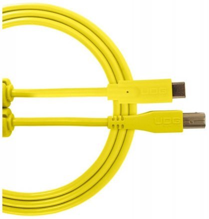 Цифровой кабель UDG Ultimate Audio Cable USB 2.0 C-B Yellow Straight - Фото №136606