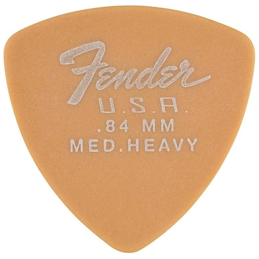 Медиатор Fender 346 Shape Dura-Tone 0.84 Delrin Picks Butterscotch Blonde 12 Pack