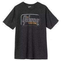 Gibson CUSTOM LOGO T-SHIRT GRAY LARGE