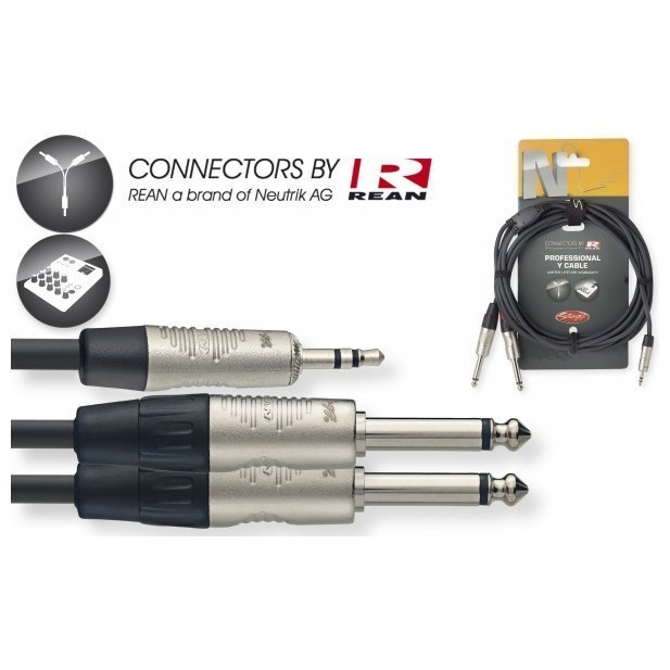 Кабель акустический Stagg NYC3/MPS2PR Кабель акустический Stagg NYC3/MPS2PR