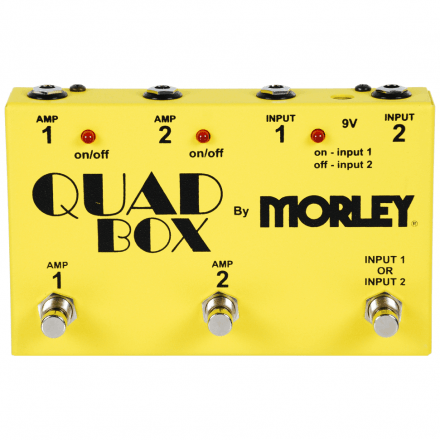 Педаль для гітари Morley Quad Box Selector /Combiner - Фото №15076