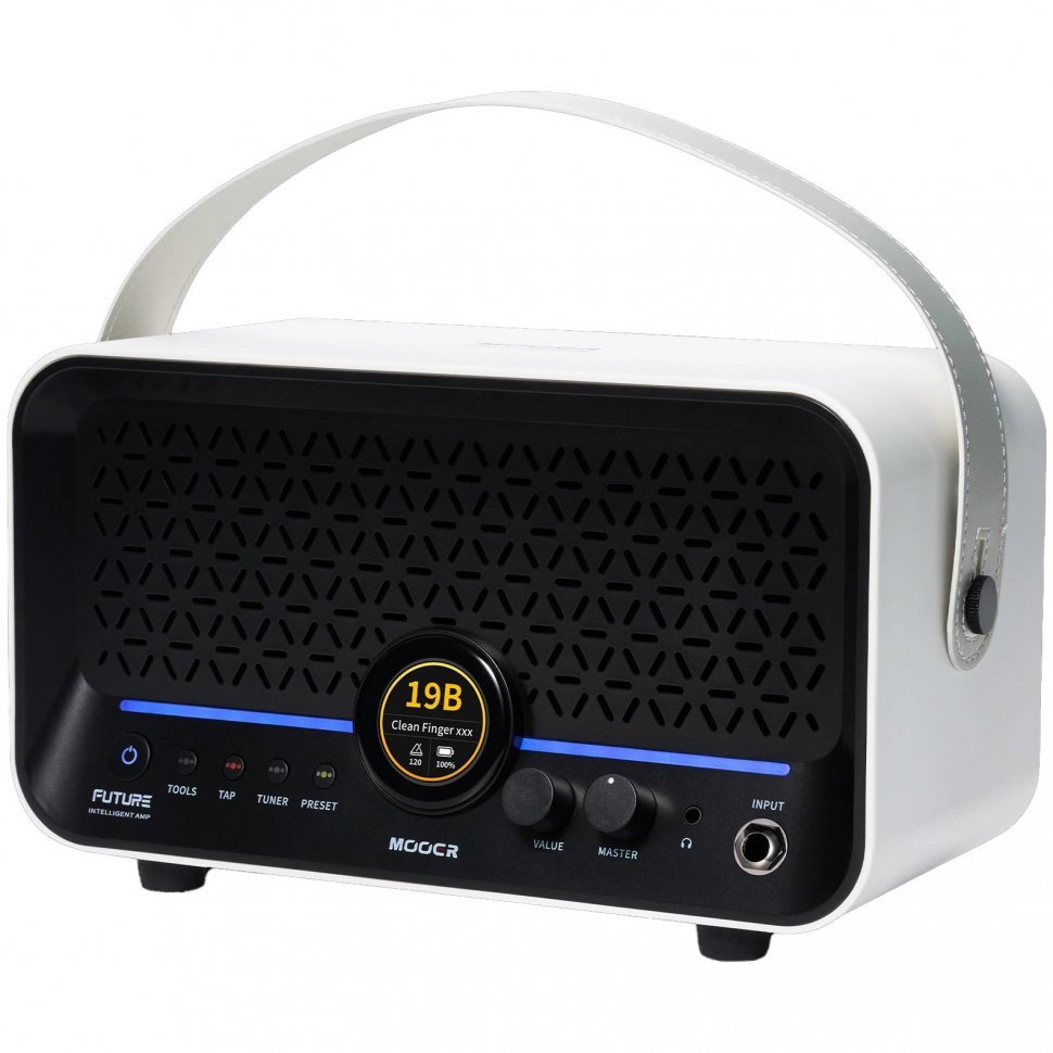 Комбопідсилювач до електрогітари Mooer Future F15i Li (Snowfall White)