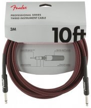 Fender CABLE PROFESSIONAL SERIES 10 'RED TWEED