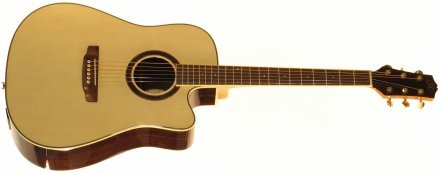 Электроакустическая гитара SX DG 200CE+ NA - Фото №112142