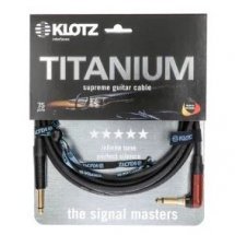 Klotz Titanium Instrument Cable Silentplug Angled 3 M