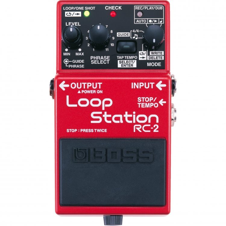 ギター BOSS Loop Station RC-2 Педаль для гитары Boss RC-2 Loop Station - купить Педали для гитар