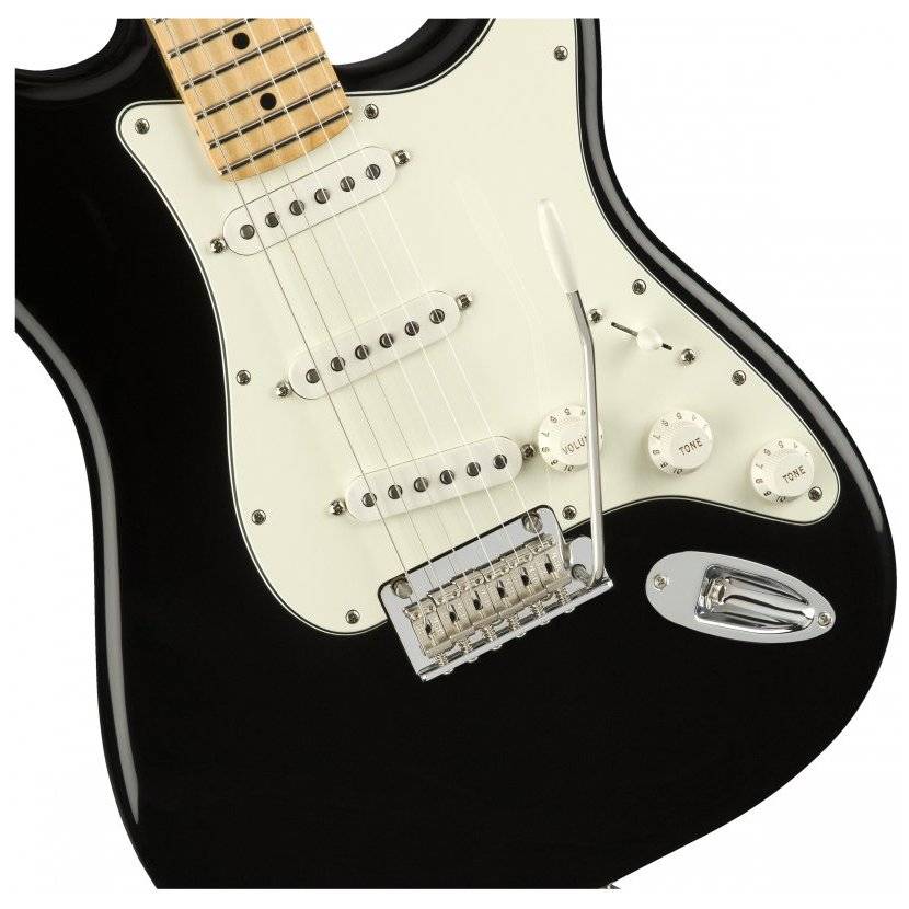 Электрогитара FENDER PLAYER STRATOCASTER MN BLK - купить