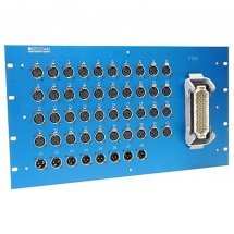 Klotz 19" 40/8H1G XLR / 1 x Harting