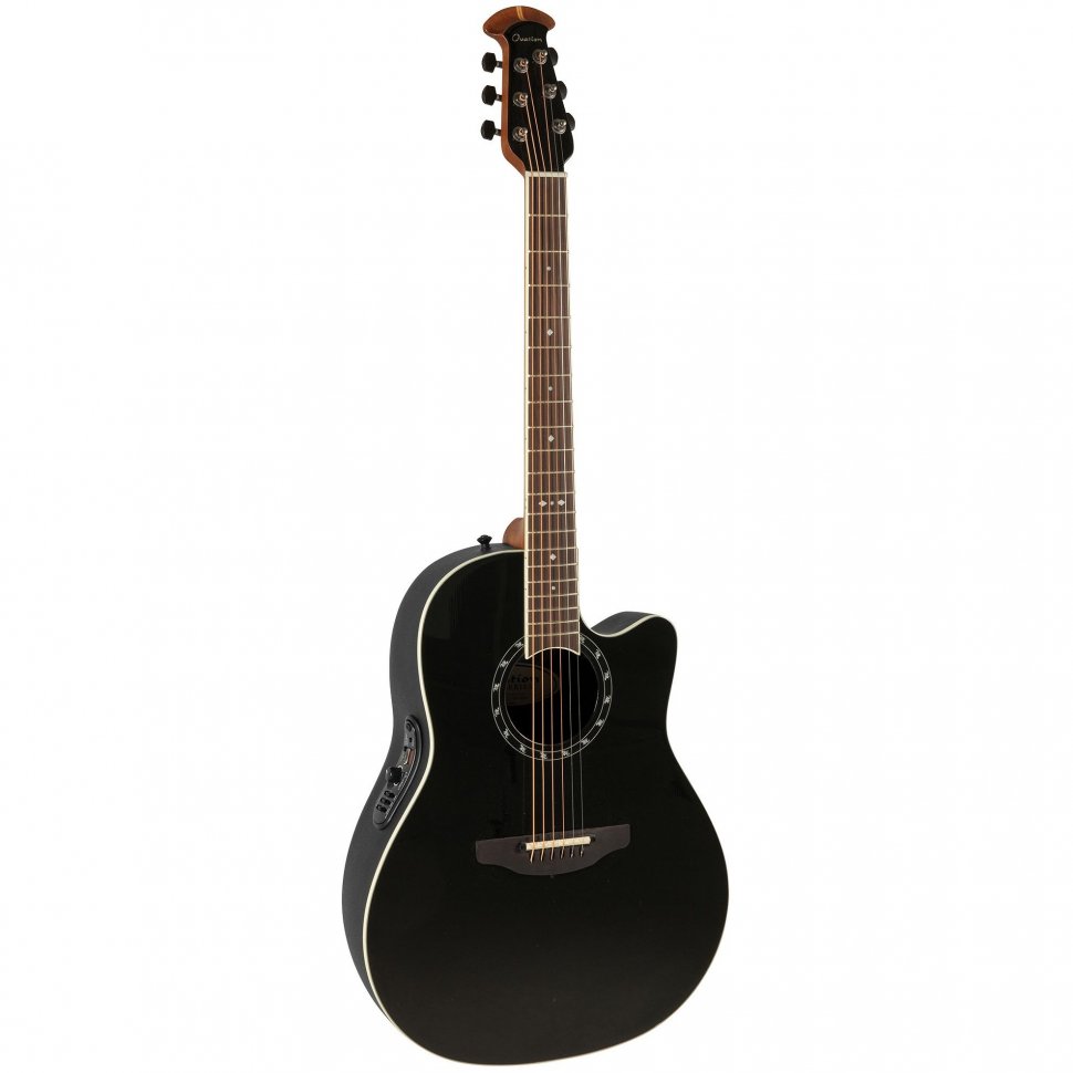 Электроакустическая гитара Ovation Standard Balladeer 2771AX Deep Contour Cutaway Black