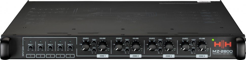 Усилитель трансляционный HH MZ-280Q