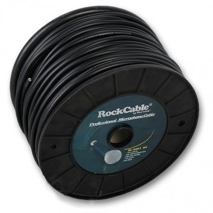 Кабель микрофонный RockCable RCL 10300 D7 BLK (1 м) - Фото №141274