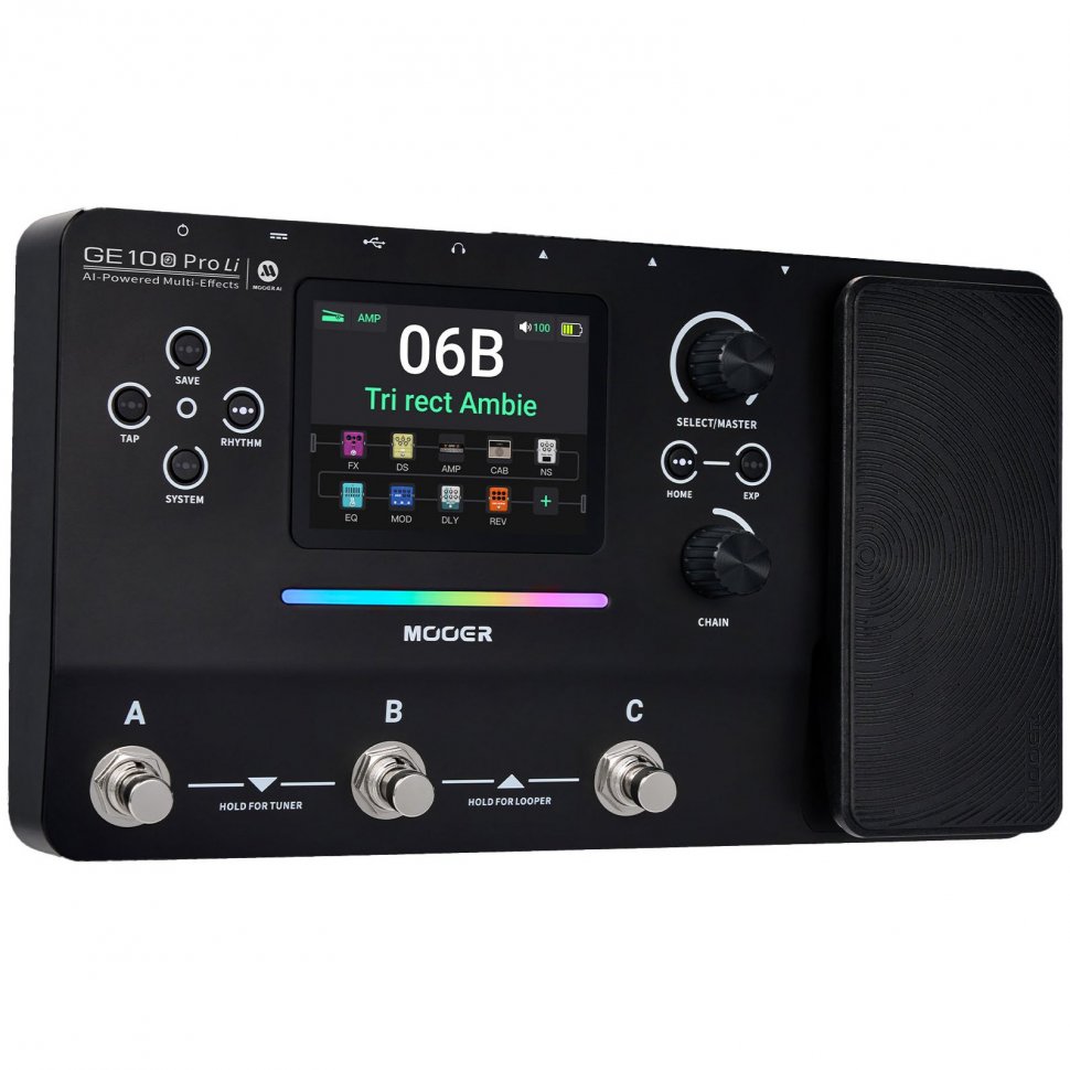 Гитарный процессор Mooer GE100 Pro Li