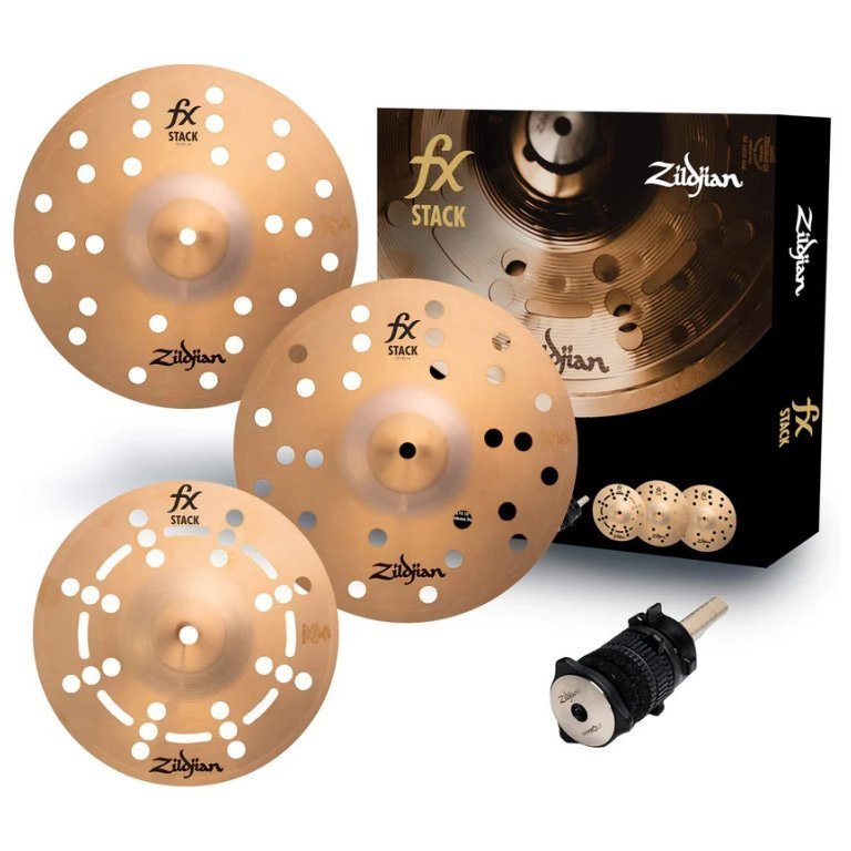 Набор тарелок для ударных Zildjian FX Stacks 10" Набор тарелок для ударных Zildjian FX Stacks 10"