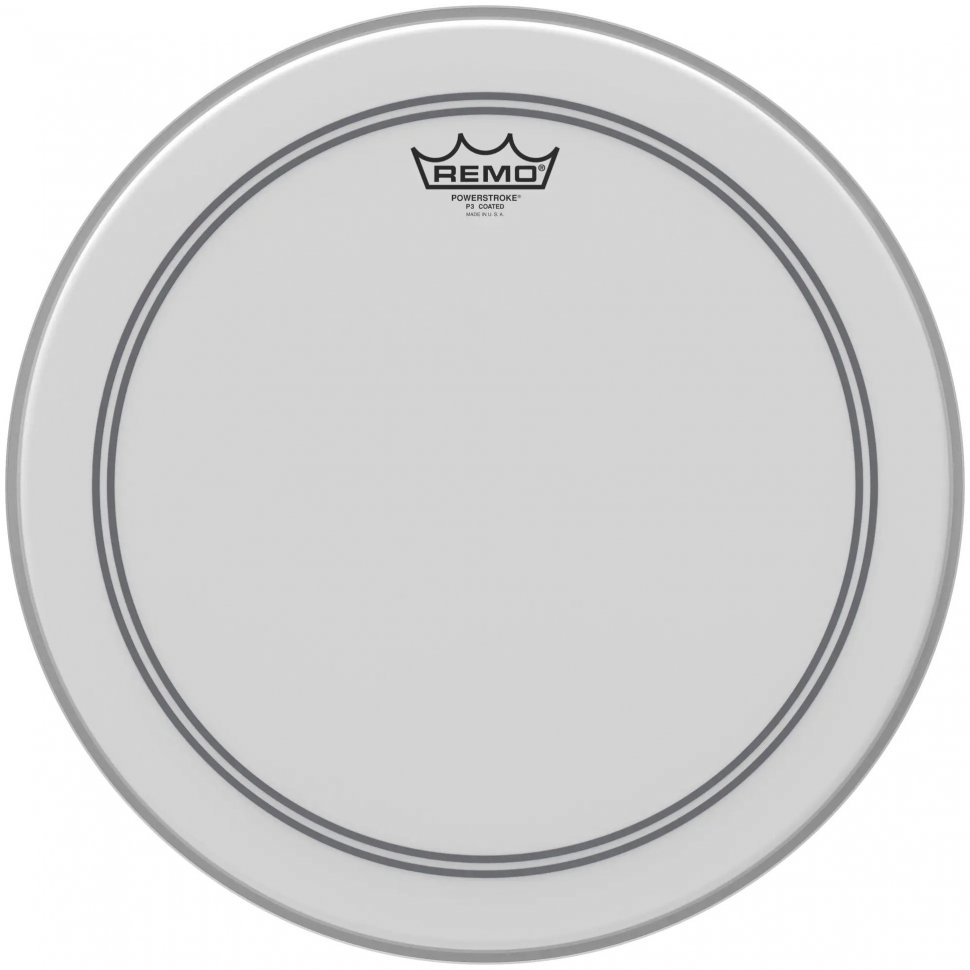 Пластик для бас-барабана Remo Powerstroke P3 Coated P3-0118-BP