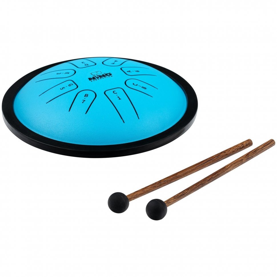 Глюкофоны Meinl Nino Steel Tongue Drum NINO981 (7") Blue