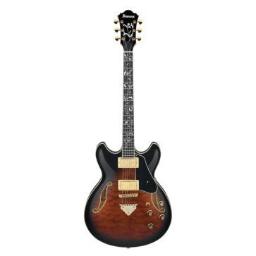 Полуакустическая электрогитара Ibanez AS93QMSP DBS
