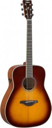 Электроакустическая гитара Yamaha FG-TA Brown Sunburst - Фото №3452